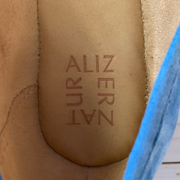 Naturalizer Brittany,Admiral Blue suede flats 7.5 - Picture 7 of 7